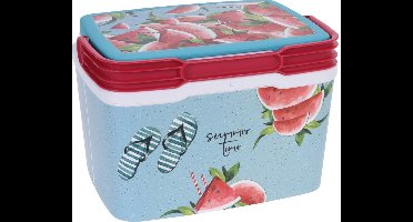 Koelbox Sun and fun 5 liter - Koelbox met zomerse print - koelbox - koelbox