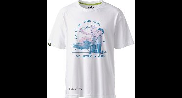 Rick and Morty - T-shirt - Nothing Matters - Wit - Maat XL