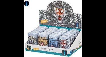 Turbo jet flame aanstekers - 20 stuks - Wild Animal - wind aansteker - gasbrander