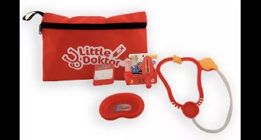 Dokter Speelset - In Tasje - 6 Delig - Speelgoed - Leerzaam - Interactief - Speelgoed Dokter - Kinderen - Carnaval - Rollenspel - Handig Voor Onderweg - Cadeau - Little Dokter - Vanaf 3 Jaar