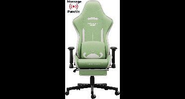 Gamestoel Fabric - Gaming Stoel - Gaming Chair - Game Stoel - HICON® Splendore - Stoffen - Groen