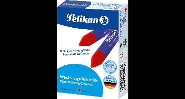 Pelikan merkkrijt 772 - Rood - 12 stuks