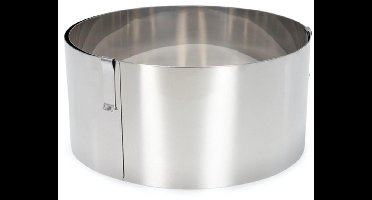 Patisse Taartring Verstelbaar 18-30 Cm Rvs Zilver