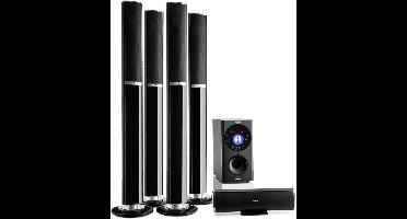 ApexArte® Surround set Home Cinema - Speakers - Thuisbioscoop Set - Draadloos - Bluetooth - Zwart