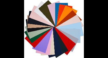 Kleding Reparatie Patch Set - Strijk Embleem - Kleding Reparatie Patches - Opstrijk Reparatiedoek - Jas Reparatie Patches - Sticker - Kleding Accessoires - Waterdichte - Zelfklevende - Veelkleurig - 24 Stuks
