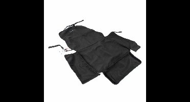 Duvo+ Trail Voorstoelhoes Zwart