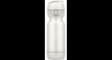 Mepal Shakebeker Sport - 800 ml - Shake en drink - Inclusief mixer & maatverdeling - Eenvoudig schoon te maken - Drinkflessen - Ceramic white