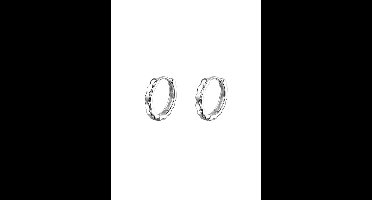 Gading® dames klapoorringen- zilveren buis -15mm *2mm- zilver 925