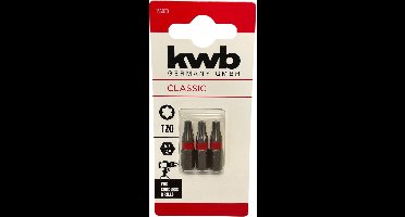 KWB 3 bitjes standaard 25mm T20
