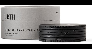 Urth 77mm ND2, ND4, ND8, ND64, ND1000 Lens Filter Kit (Plus+)