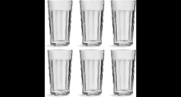 Astro D.O.F. Longdrinkglazen – Set van 6 – 350 ml – Stijlvol en Stevig Glas voor Cocktails, Longdrinks en Frisdrank – Vaatwasmachinebestendig