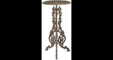 Gietijzer - Plantentafel - wit - 47,93 cm hoog