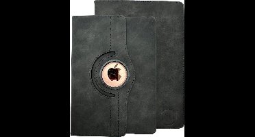 HEM Silky Black iPad Hoes – geschikt voor iPad Air 11 inch (M2/M3 – 2025/2024) & 10.9 inch (2022/2020) – Draaibare Autowake Cover – iPad Air 4e/5e generatie