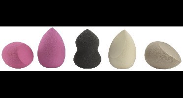 JJDK - Beauty Blender voor make-up - Set 5 stuks