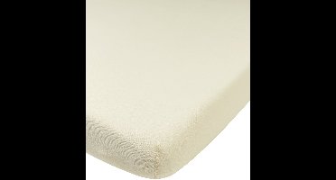 Meyco Baby Uni hoeslaken wieg - jersey - nature - 40x80/90cm