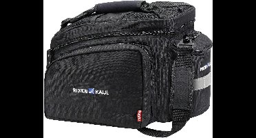 Klickfix Rackpack 2+ Uniklip 2 Fietstas 12-16l Zwart