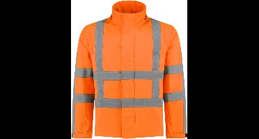 RWS Softshell jas high-visibility oranje