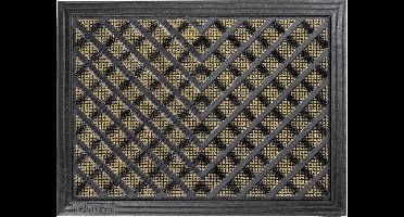 MD Entree - Deurmat - Outdoormat - V-Power - Beige - 60 x 80 cm