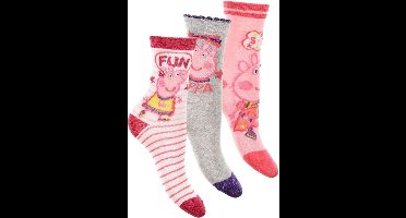 Peppa Pig - 3 paar sokken Peppa Big - 3-pack - maat 31/34