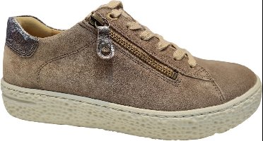 Hartjes 162.1417/34 14.14 Breedte H Dames Sneakers - Beige - 37.5