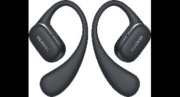 Huawei FreeArc Zwart| open-ear koptelefoon|140° Optimal Triangle Design voor een perfecte pasvorm| Exceptioneel geluid | IP57 waterbestendig
