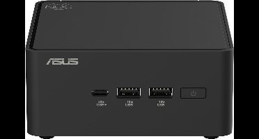 ASUS NUC 15 PRO RNUC15CRHU500002 - Barebone - Intel Core Ultra 5 225H - Intel Arc 130T Graphics - 2x SO-DIMM DDR5 - M.2 SSD - Wi-Fi 7 - Bluetooth 5.4 - Zwart