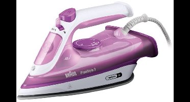 Braun FreeStyle 3 FI 3124 - Stoomstrijkijzer - Vermogen 2400 W - Constante stoom 45 g/min - Persen 200 g/min - SuperCeramic-zoolplaat