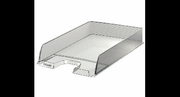 Esselte Brievenbakje/postvakje - 8x - transparant - A4 formaat - stapelbaar - bureau oprganizer