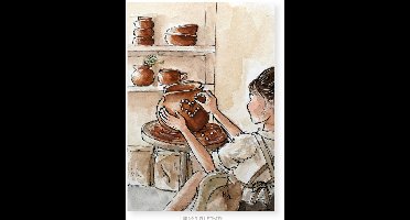 369 Pottenbakken,10x15cm