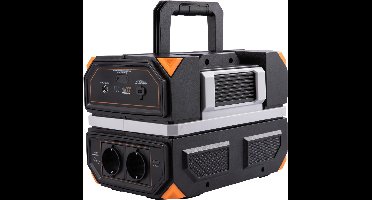 Technaxx TX-202 Draagbare Powerstation - Zonne Generator - 6x USB - 600W - 230V Stopcontact - AC/DC/USB/USB-C