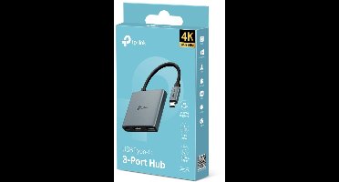 TP-Link UH3020C interface hub USB Type-C 5000 Mbit/s Grijs