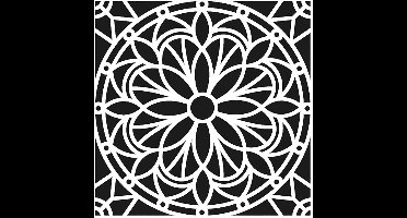 Mandala sjabloon 30x30 cm - Artemio