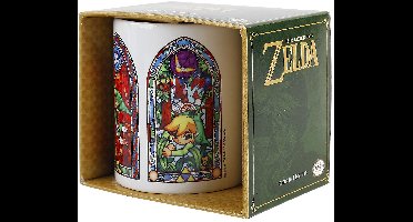 The Legend of Zelda Stained Glass Unisex Kop - wit - Standard