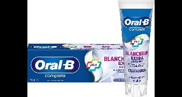 Oral-B Complete Extra White tandpasta 75 ml - Extra frisse munt - Oral B Complete Blancheur Extra - Extra wit