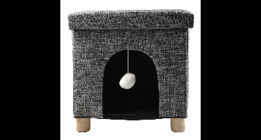 duvoplus Kattenkrabhuisje Gina 38x38x38cm grijs
