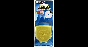 OLFA RB45-10 stuks verpakking reservemes 45mm