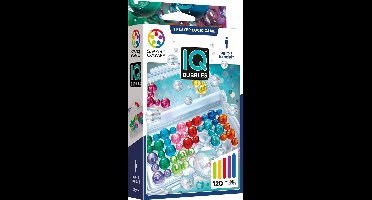 SmartGames - IQ Bubbles - 120 opdrachten - transparante IQ puzzler
