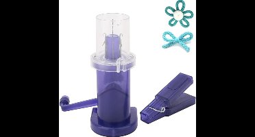 Zylo® Punnikmolen - Breimolen - Punniken Voor Kinderen - Voor Volwassenen - ‎10x6x14cm - Paars
