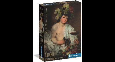 Clementoni - Puzzel - 1000 Stukjes - Caravaggio Bacchus - Puzzel Voor Volwassenen