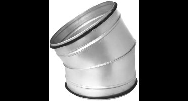 Ronde spiro bocht 30° Ø 355mm voor spirobuis