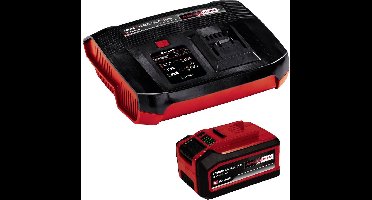 Einhell 18 V/4-6 Ah Power X-Change starter kit - 1x 4-6 Ah Accu en snellader - universeel voor alle Power X-Change machines