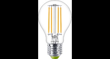 Philips MASTER LED Lamp Ultra Efficient E27 Peer Helder 2.3W 485lm - 830 Warm Wit | Vervangt 40W