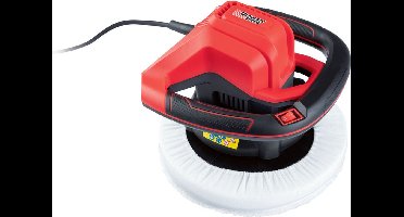 ULTIMATE SPEED® Polijstmachine - Toerental: 3700 tpm - Vermogen: 120 W - Polijstschijf: Ø25 cm - Inclusief 4 wasbare hoezen (2x badstof, 2x zacht)