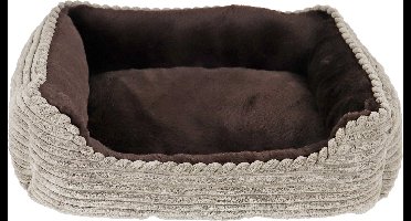 Boon Divan Corduroy 50x40cm Taupe/Bruin