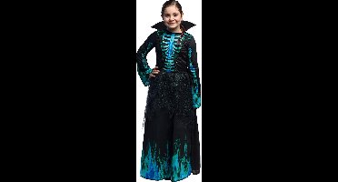 Boland - Kostuum Skeleton Azura (10-12 jr) - Kinderen - Skelet - Halloween verkleedkleding - Skelet