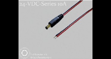 BKL Electronic DC-connector Holle DC-stekker - Vertind 5.5 mm 2.5 mm 1.5 m 1 stuk(s) Single
