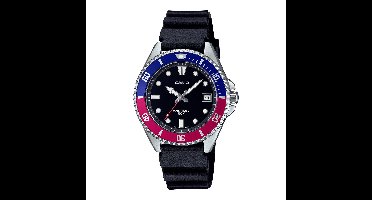 Casio Casio Collection MDV-10-1A2VEF Horloge - Kunststof - Zwart - Ø 36 mm