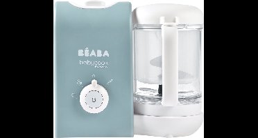 Béaba Babycook Express® - 4-in-1 Stoomkoker - Foodprocessor - Eco & Express Koken - Babyvoeding Bereider - Blauw