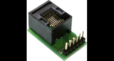 TAMS Elektronik S88-A-SL 44-09200-01-C Adapterstekker S 88 6-polig Kant-en-klare module