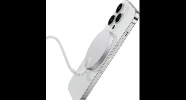 ESR HaloLock Mini Compatibel met MagSafe 15W Draadloze Oplader 1.5M Kabel Zilver